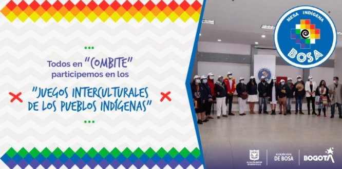 Juegos Interculturales de los pueblos indígenas en Bosa