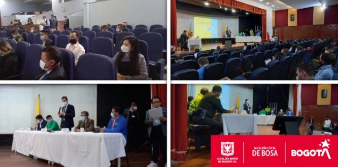 La alcaldesa Local de Bosa, Lizeth González Vargas, participó en la primera sesión de seguimiento a la Alerta Temprana 010 de 2021, emitida por la Defensoría del Pueblo