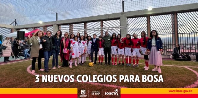 Los colegios Sonia Osorio Saint-Malo, Laura Herrera de Varela y Esmeralda Arboleda Cadavid hacen parte de la oferta de la temporada de matrículas 2023 y recibirán a más de 7 mil estudiantes 