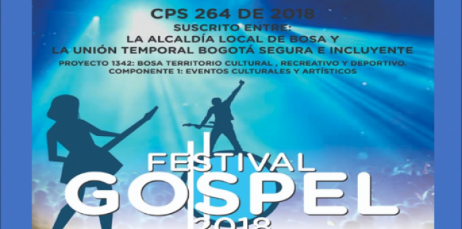 Inscripciones Festival Góspel