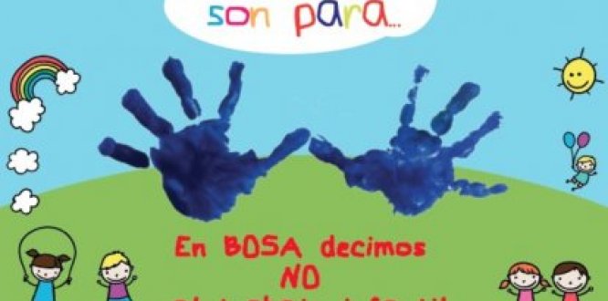 En Bosa decimos no a la explotación infantil