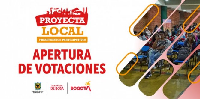 Aprtura de votaciones - Proyecta lo Local