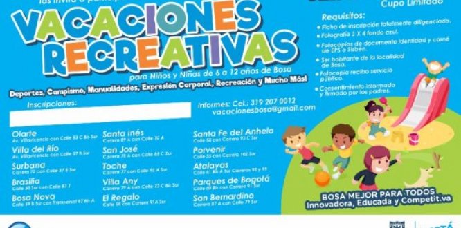 Vacaciones recreativas en Bosa