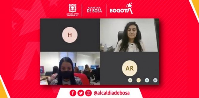 Alcaldesa de Bosa entrega balance de su administración ante medios locales y comunitarios