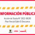 INFORMACIÓN PÚBLICA